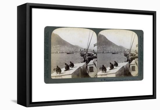 Hong Kong from the Harbour, 1901-Underwood & Underwood-Framed Premier Image Canvas