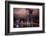 Hong Kong Harbor at Night from Kowloon Reflection-William Perry-Framed Photographic Print