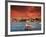 Hong Kong Harbor at Sunset, Hong Kong, China-Bill Bachmann-Framed Photographic Print