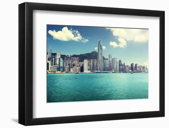 Hong Kong Harbour-Iakov Kalinin-Framed Photographic Print