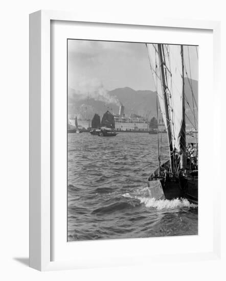 Hong Kong Industry-John Dominis-Framed Photographic Print