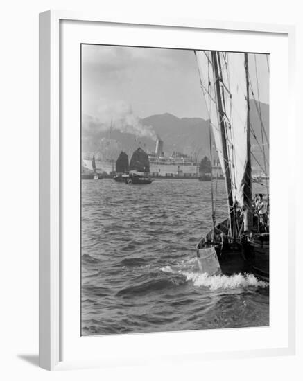 Hong Kong Industry-John Dominis-Framed Photographic Print