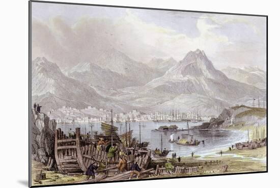 Hong Kong Kowloon-Thomas Allom-Mounted Art Print