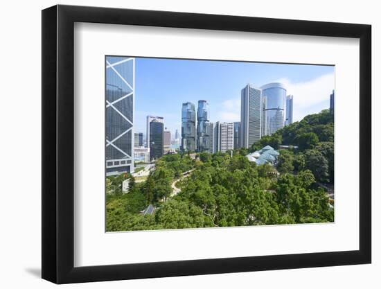 Hong Kong Park in Central, Hong Kong Island, Hong Kong, China, Asia-Fraser Hall-Framed Photographic Print