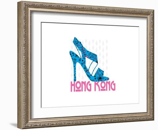 Hong Kong Shoe-Elle Stewart-Framed Art Print