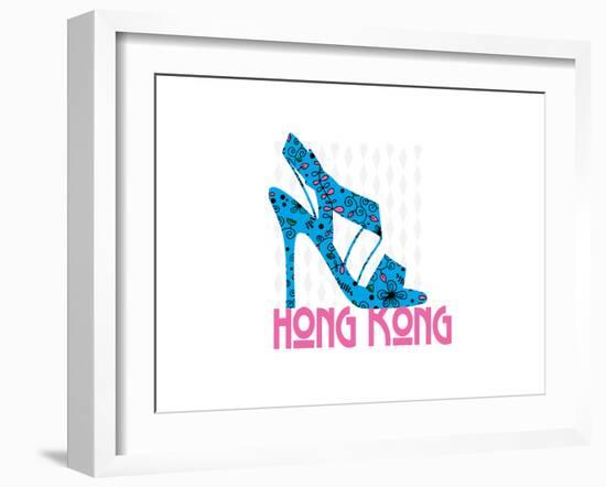 Hong Kong Shoe-Elle Stewart-Framed Art Print