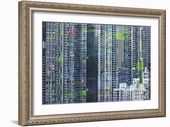 Hong Kong Sky 6-Sven Pfrommer-Framed Art Print