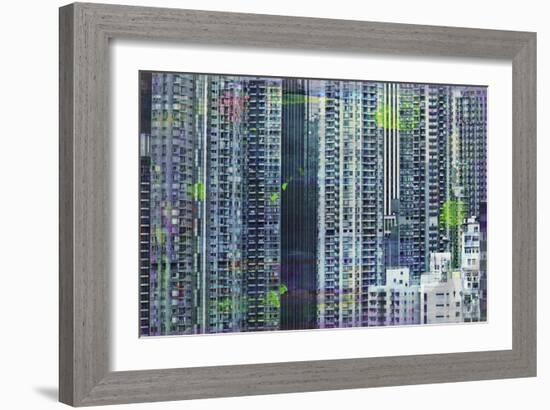 Hong Kong Sky 6-Sven Pfrommer-Framed Art Print