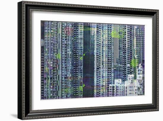 Hong Kong Sky 6-Sven Pfrommer-Framed Art Print