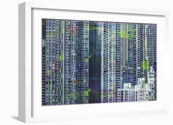 Hong Kong Sky 6-Sven Pfrommer-Framed Art Print