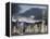 Hong Kong Skyline and financial district at dusk-Martin Puddy-Framed Premier Image Canvas