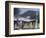 Hong Kong Skyline and financial district at dusk-Martin Puddy-Framed Photographic Print