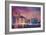 Hong Kong Skyline at Night-Markus Bleichner-Framed Art Print