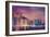 Hong Kong Skyline at Night-Markus Bleichner-Framed Art Print