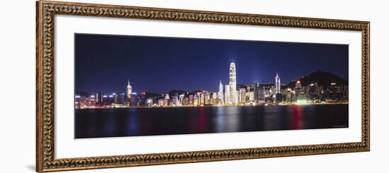 Hong Kong Skyline from Kowloon, China-James Montgomery Flagg-Framed Photographic Print