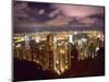 Hong Kong Skyline from Victoria Mountain, China-Bill Bachmann-Mounted Photographic Print