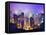 Hong Kong Skyline-Sean Pavone-Framed Premier Image Canvas