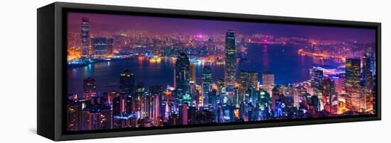 Hong Kong special view-Marco Carmassi-Framed Premier Image Canvas