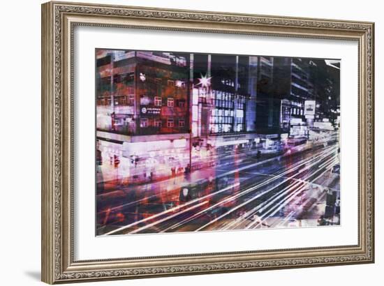 Hong Kong Streets 8-Sven Pfrommer-Framed Art Print