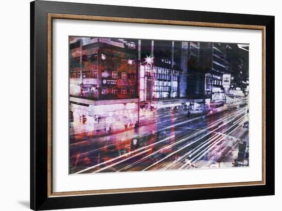 Hong Kong Streets 8-Sven Pfrommer-Framed Art Print