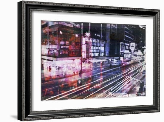 Hong Kong Streets 8-Sven Pfrommer-Framed Art Print