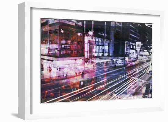 Hong Kong Streets 8-Sven Pfrommer-Framed Art Print