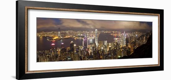 Hong Kong, View from Victoria Peak, China-Gavin Hellier-Framed Photographic Print