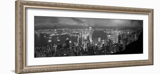 Hong Kong, View from Victoria Peak, China-Gavin Hellier-Framed Photographic Print