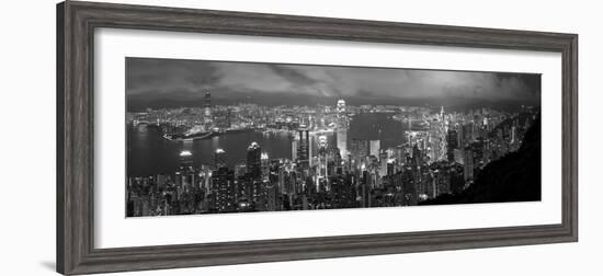 Hong Kong, View from Victoria Peak, China-Gavin Hellier-Framed Photographic Print