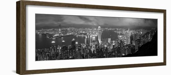 Hong Kong, View from Victoria Peak, China-Gavin Hellier-Framed Photographic Print