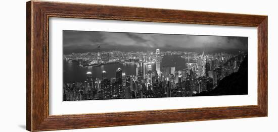 Hong Kong, View from Victoria Peak, China-Gavin Hellier-Framed Photographic Print