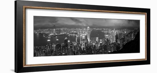 Hong Kong, View from Victoria Peak, China-Gavin Hellier-Framed Photographic Print