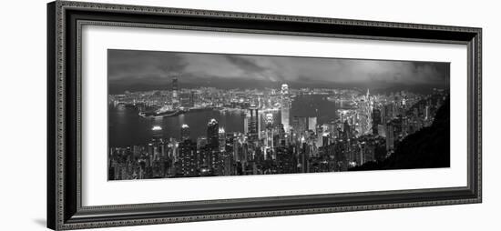 Hong Kong, View from Victoria Peak, China-Gavin Hellier-Framed Photographic Print