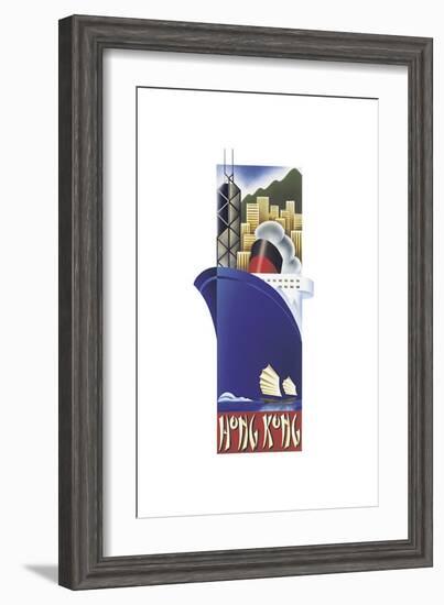 Hong Kong-Steve Forney-Framed Giclee Print