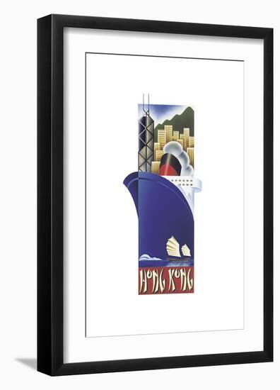 Hong Kong-Steve Forney-Framed Giclee Print