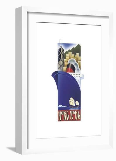 Hong Kong-Steve Forney-Framed Giclee Print