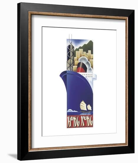 Hong Kong-Steve Forney-Framed Art Print