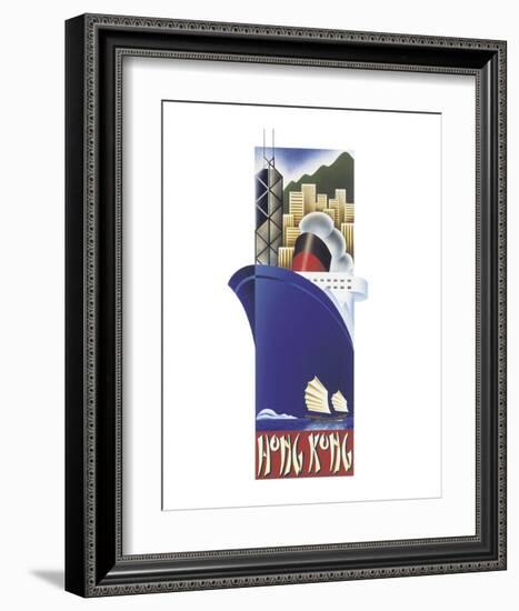 Hong Kong-Steve Forney-Framed Art Print