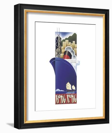 Hong Kong-Steve Forney-Framed Art Print