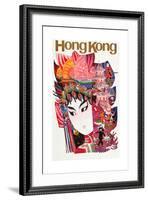 Hong Kong-David Klein-Framed Art Print