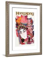 Hong Kong-David Klein-Framed Art Print