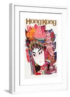 Hong Kong-David Klein-Framed Art Print