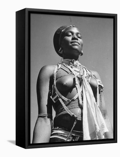 Honiadiri Londi, the Zulu Chief's Sister-Hart Preston-Framed Premier Image Canvas