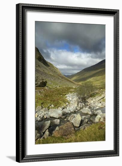 Honister Pass, Lake District National Park, Cumbria, England, United Kingdom, Europe-David Wogan-Framed Photographic Print