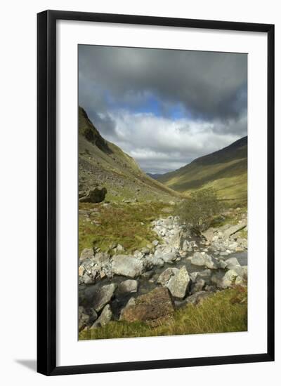 Honister Pass, Lake District National Park, Cumbria, England, United Kingdom, Europe-David Wogan-Framed Photographic Print