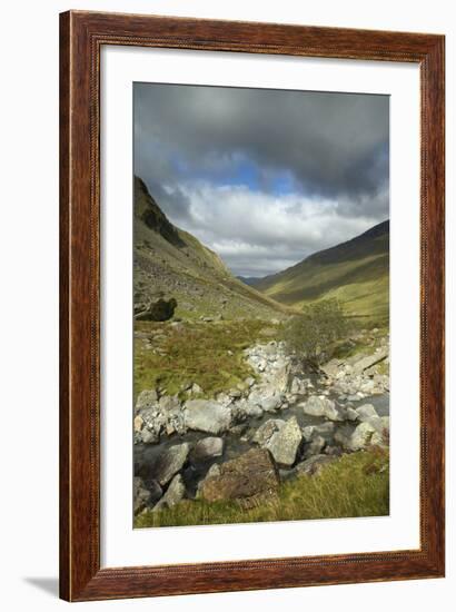 Honister Pass, Lake District National Park, Cumbria, England, United Kingdom, Europe-David Wogan-Framed Photographic Print