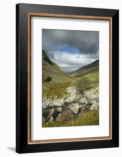 Honister Pass, Lake District National Park, Cumbria, England, United Kingdom, Europe-David Wogan-Framed Photographic Print