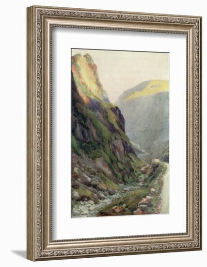 Honister Pass-Ernest W Haslehust-Framed Photographic Print