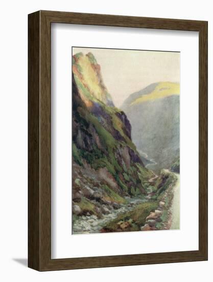 Honister Pass-Ernest W Haslehust-Framed Photographic Print