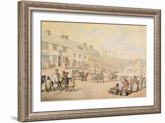 Honiton, Devonshire-Thomas Rowlandson-Framed Giclee Print